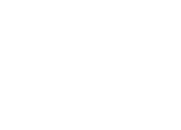 Logo bianco Benevelli Prototyping con lettera B stilizzata e orbite planetarie, versione monocromatica per sfondi scuri